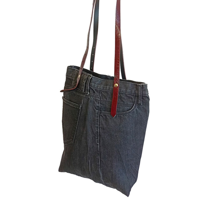 Shopper-jeans-grigio-scuro-side