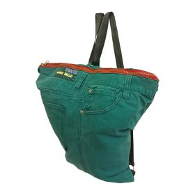 youth jeans verde petrolio side